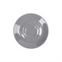 Блюдце круглое «Corone» 112 мм серое [LQ-SK0048-431C] 77255 - фото 5493404