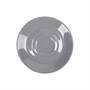 Блюдце круглое «Corone» 145 мм серое [LQ-SK0052-431C] 77256 - фото 5493405