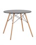 Стол обеденный «Eames D-800 мм, 4 ножки Черный» обеденный нераздвижной 78094 - фото 5494721