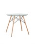 Стол обеденный «Eames D-800 мм Стекло» нераздвижной 79155 - фото 5496493