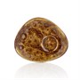 Блюдце 140x110 мм кофейное «Cowry Yellow» By Bone 83133 - фото 5502659