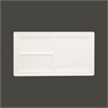 Тарелка прямоугольная 3-секционная RAK Porcelain Classic Gourmet 39*21 см 1461 - фото 563