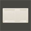 Тарелка прямоугольная 2-секционная RAK Porcelain Classic Gourmet 37*21 см 1462 - фото 564