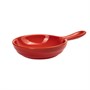 Сковорода для запекания с ручкой порционная «Corone» 107 мм красная [LQ-SK0001-R] фк0815/2