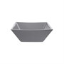Салатник квадратный «Corone» 600 мл серый [LQ-SK0020-431C] фк988/3