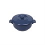 Горшок с крышкой «Corone» 450 мл синий [LQ-SK0037-P014] фк0111/4