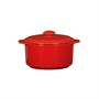 Горшок с крышкой «Corone» 300 мл красный [LQ-SK0038-R] фк0395/2