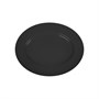 Блюдо овальное «Corone» 202х160 мм черное фк062/1