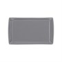 Блюдо прямоугольное «Corone»  352х230 мм серое [LQ-SK0033-431C] фк983/3