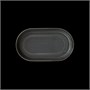Блюдо овальное 9,5 240х135 мм, серый «Corone Urbano» " фк1553