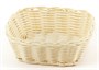 Корзинка пластиковая 170х150 мм бежевая [KT3467] кт1919