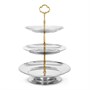 Этажерка 3-х ярусная 360 мм нержавеющая сталь [RGS-PC107-Y3] кт2899