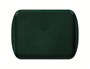 Поднос столовый 415х305 мм с ручками темно-зеленый мки079