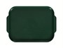 Поднос столовый 450х355 мм с ручками темно-зеленый мки103