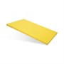 Доска разделочная 500х350х18 мм жёлтая пластик мки301/2
