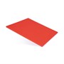 Доска разделочная 400х300х12 мм красная пластик мки1714/1