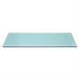 Стекло для подставки фуршетной 750х300 мм светло-голубое мки312/1