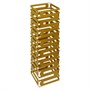 Подставка-куб фуршетная 200х200х750 мм золото Luxstahl мки327/5