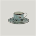 Блюдце RAK Porcelain Peppery для чашки 13 см, h 1,7 см, голубой цвет 1714 - фото 688