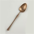 Ложка чайная ,PVD покрытие,медный матовый цвет,серия "1920-Copper"  P.L. 16578 - фото 7547