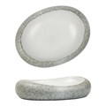 Блюдо/салатник, 300мл,26*20cм, h=6cм, серия "White Matt Taiga"  P.L. 16617 - фото 7586