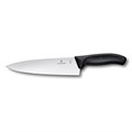 Нож разделочный, 20см широкое лезвие черный ,Victorinox в блистере 16942 - фото 7898