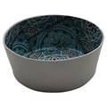 Салатник меламиновый 24.2*9.8 см,Damask Blue,  P.L. 17738 - фото 8055