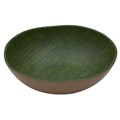 Салатник меламиновый 25.5*25.5*8.5 см  P.L. Green Banana Leaf 17748 - фото 8065
