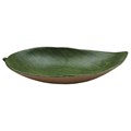 Блюдо,поднос меламиновый 37.8*22.9см, h=7см  P.L. Green Banana Leaf 17754 - фото 8071