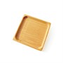 Мини-тарелочка 6*6 см, бамбук, 24 шт 81210399