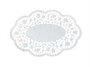 Салфетки резные овальные, 18*13 см, 500 шт/уп 03200614