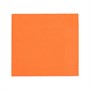 Салфетки двухслойные, оранжевые, сложение 1/4, 33*33 см, 200 шт, P.L. Proff Cuisine 81400046
