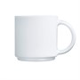 Кружка Luminarc "Эволюшнс" 340 мл, стеклокерамика, белый цвет, ARC 81269779