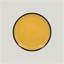 Тарелка круглая RAK Porcelain LEA Yellow 27 см (желтый цвет) 81223398