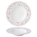 Тарелка глубокая d=23 cм, 250 мл, фарфор "NOBLE" серия "Retro Ritz-La Vie En Rose" 21842 - фото 8991
