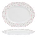 Блюдо овальное 34*27 cм,фарфор "NOBLE" серия "Retro Ritz-La Vie En Rose" 21843 - фото 8992