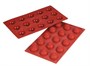 Форма силиконовая P.L. Proff Cuisine "Полусфера" 15 ячеек d 40 мм, h 20 мм (30*17,5 см) 81200408