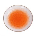 Салатник d=21,5*3,8 см,400 мл, фарфор,оранжевый цвет "The Sun" P.L. 23633 - фото 9478
