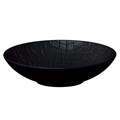 Блюдо для салата d=24 см, h=5.7 см, 750 мл, серия "Black Raw Wood"  P.L. - ProffCuisine 24400 - фото 9628