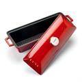 Форма д/выпечки"Terrine" красная 8,5*26,5см.,1,0 л.чугун LAVA 24478 - фото 9641